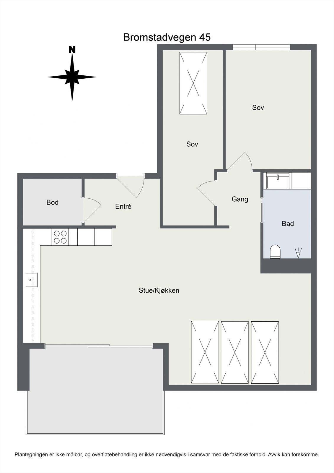 Planskisse. Galleribilde