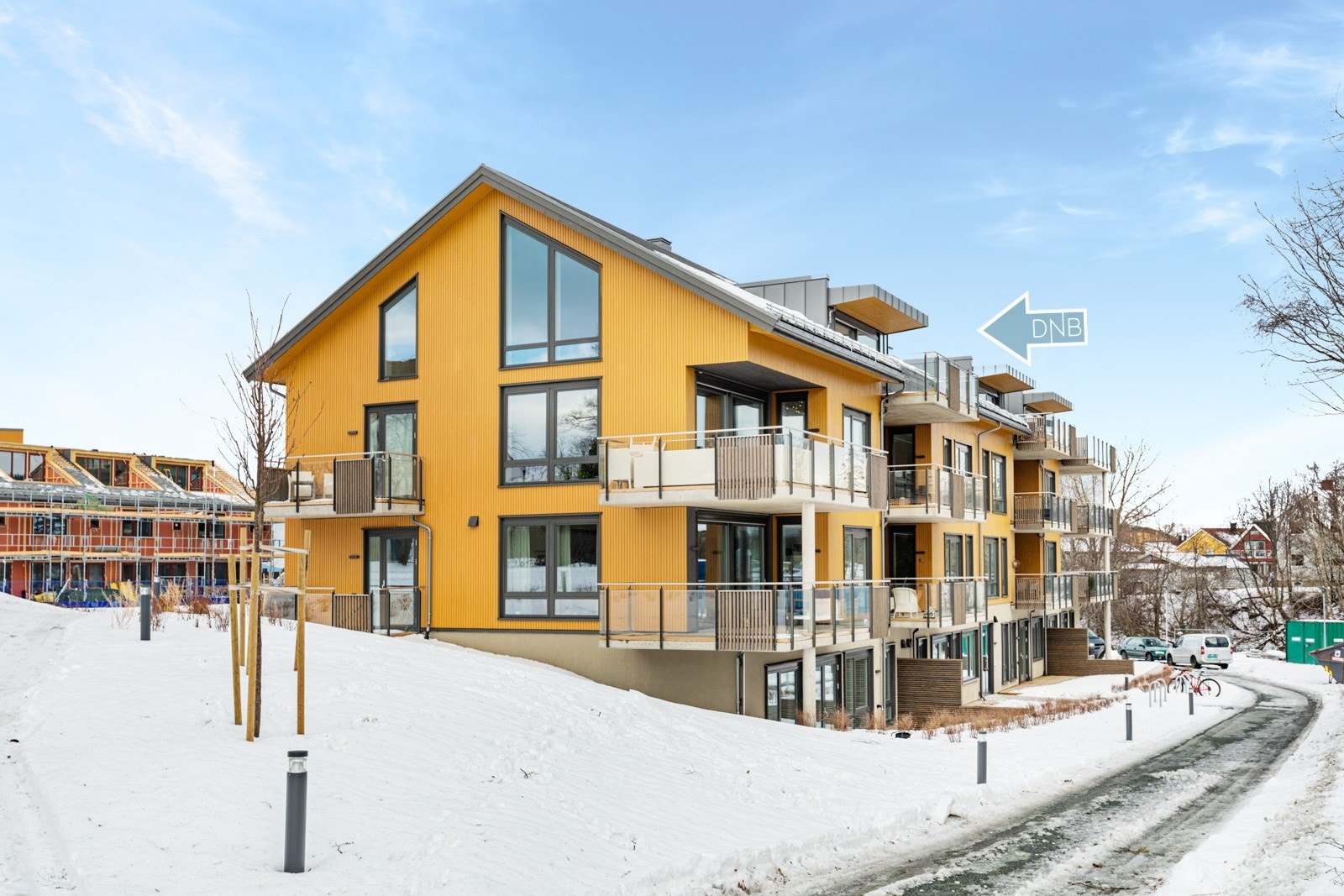 Beliggende attraktivt til i byggets 3. etasje. Galleribilde