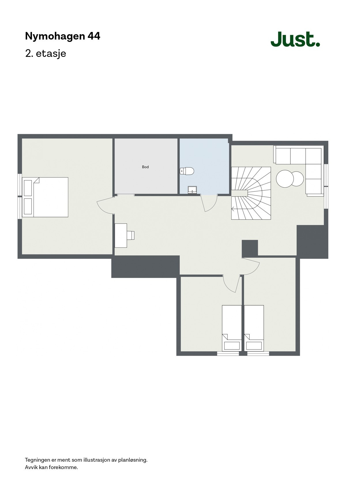 Planskisse 2.etasje