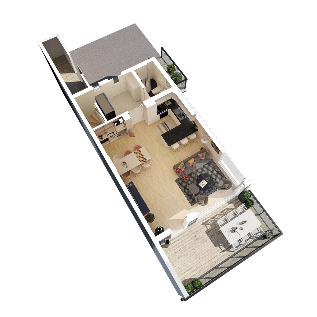Planskisse øvre plan