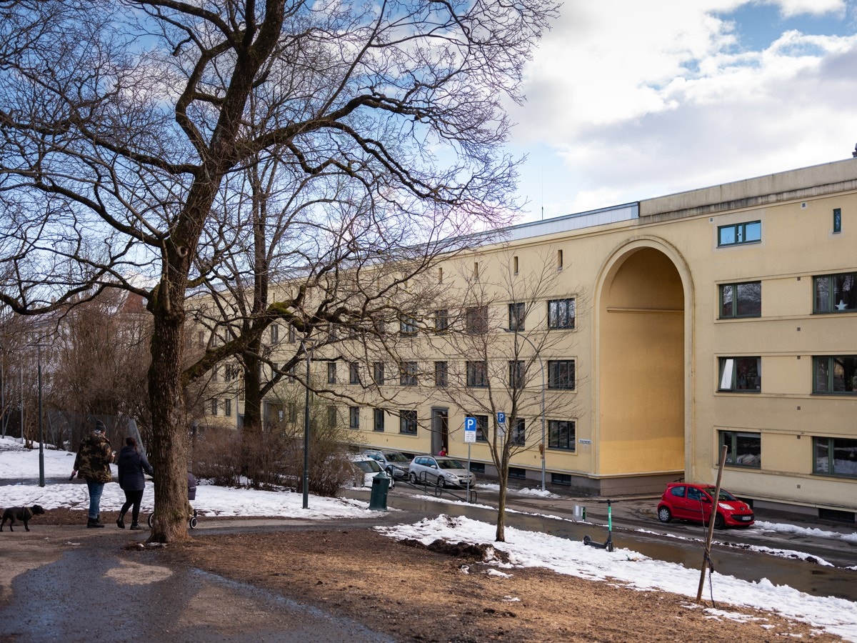 Bjølsenparken. Galleribilde