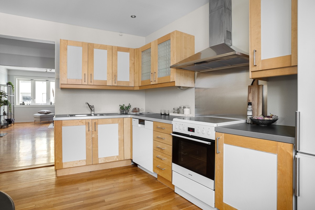 Velholdt kjøkken. Galleribilde