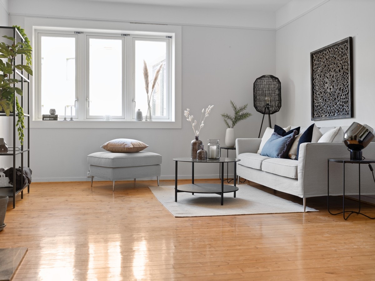 Originale og pene tregulv. Galleribilde