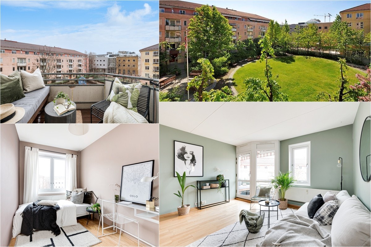 Velkommen inn lys og herlig 3-roms leilighet med balkong. Galleribilde