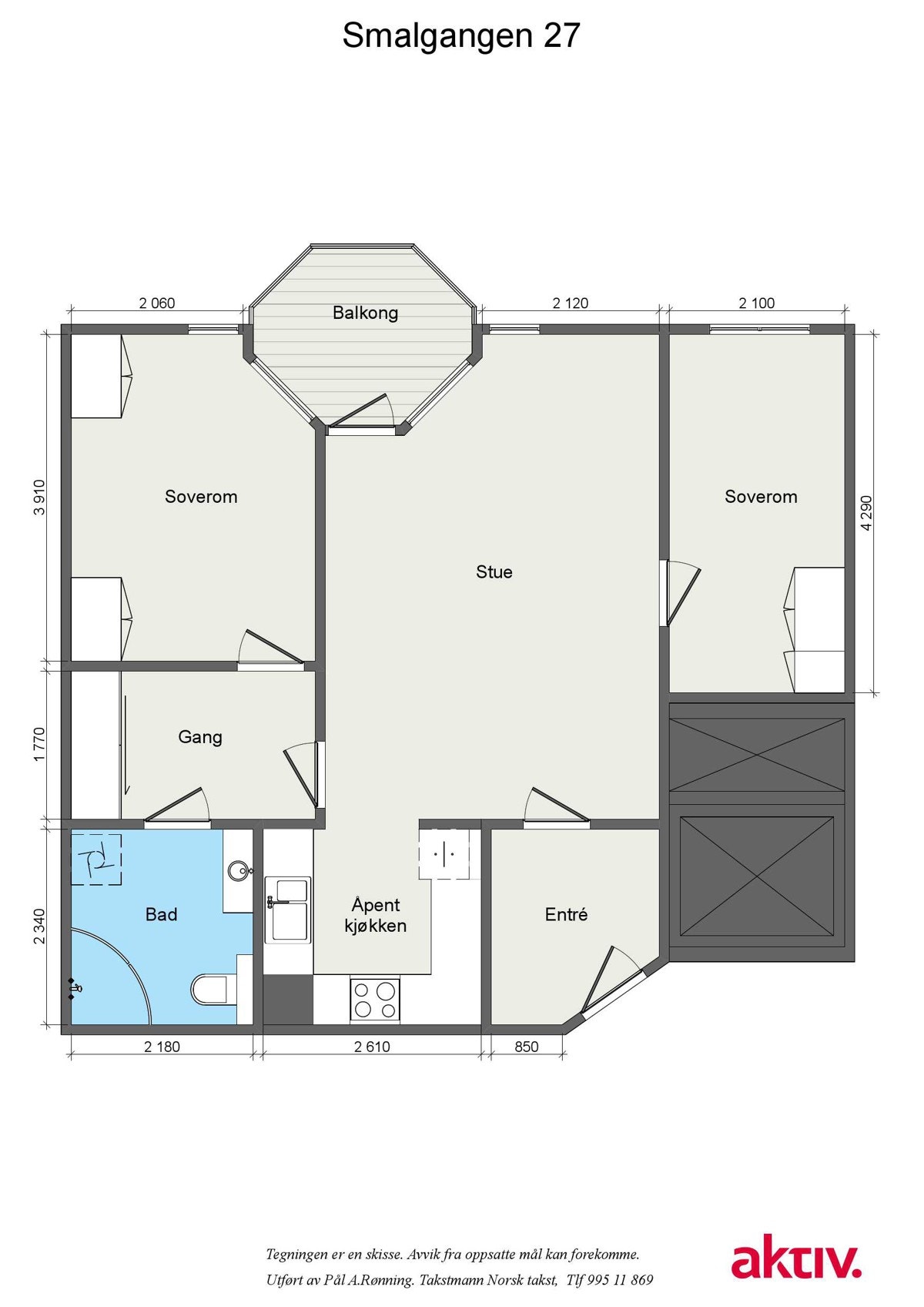 Plantegning. Galleribilde