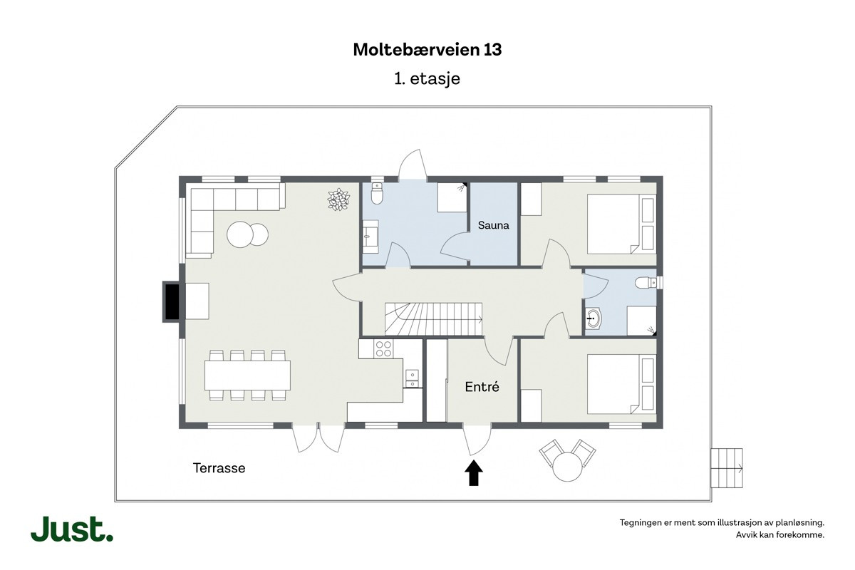 Planskisse 1.etasje