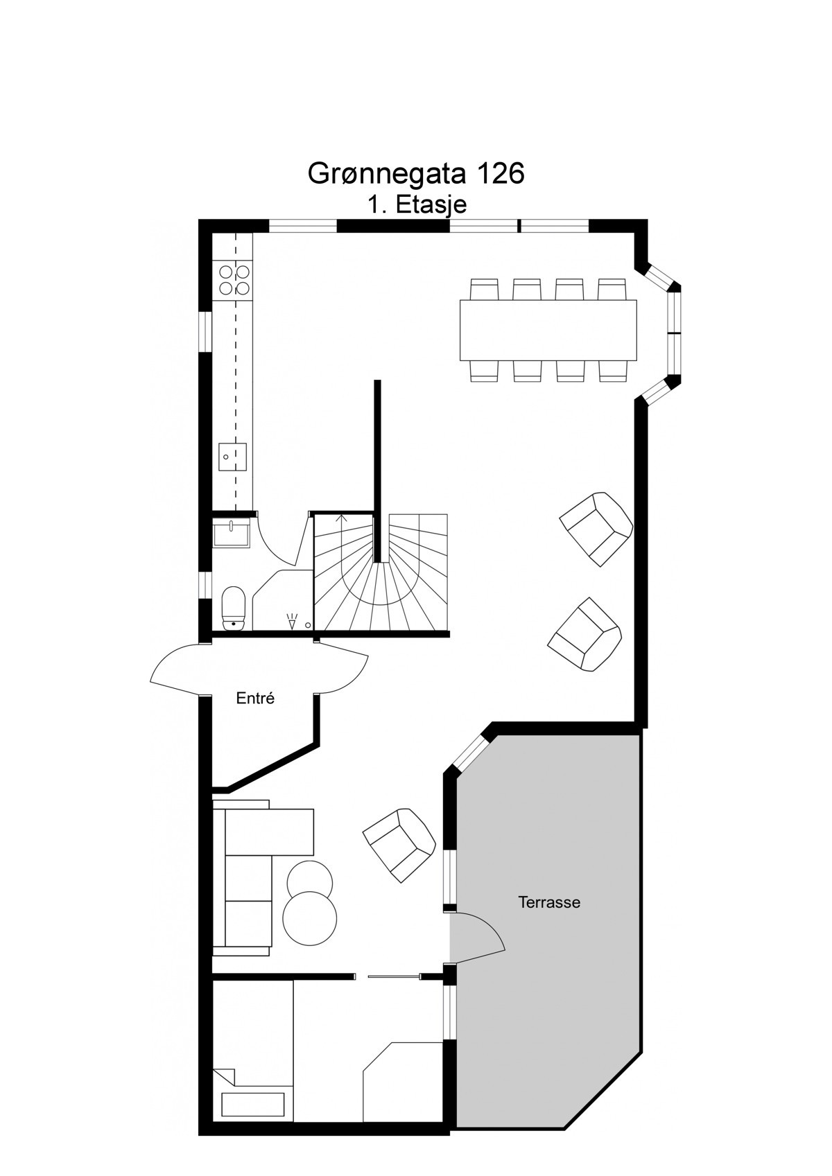 Planskisse 1.etasje