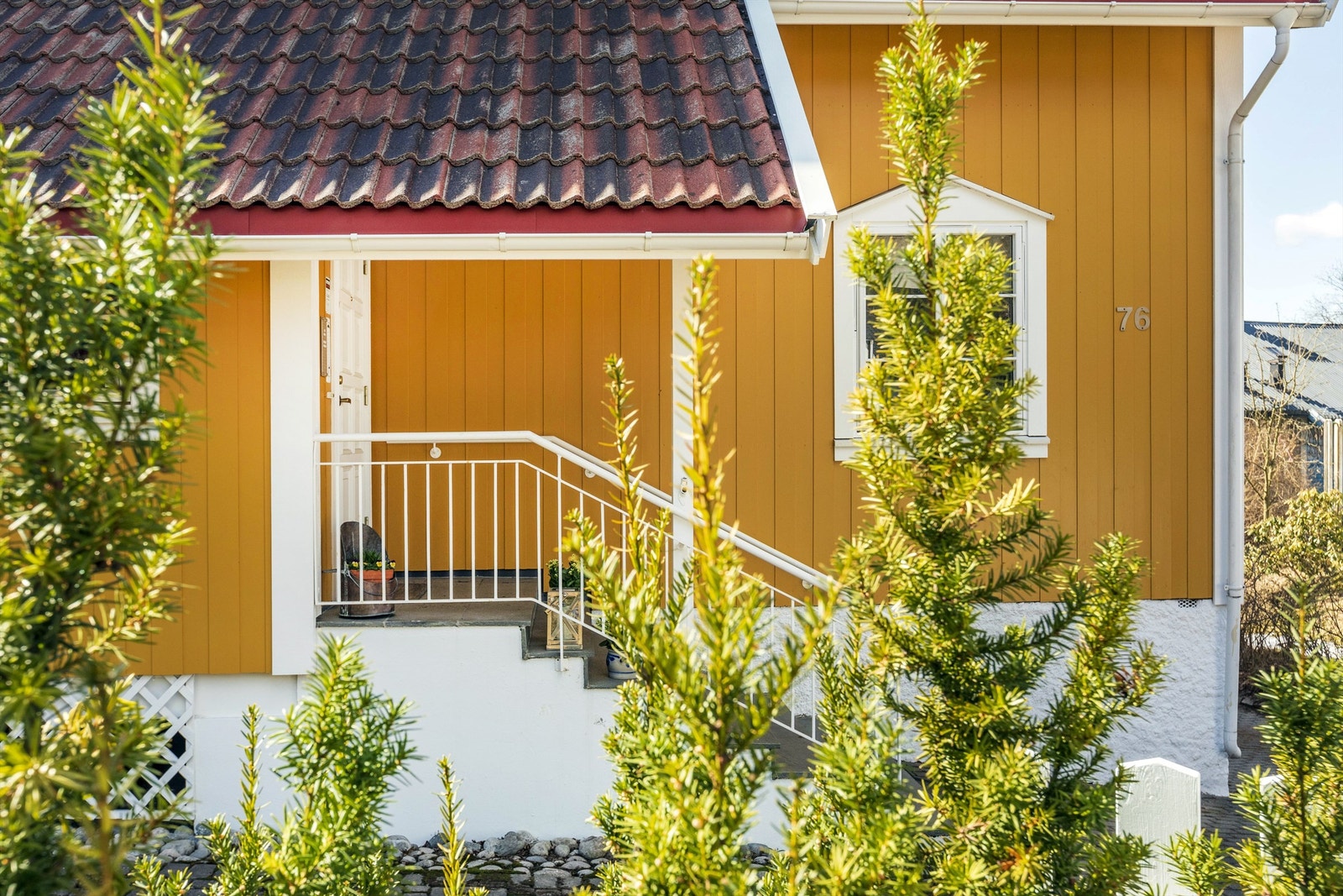 Overbygget inngangsparti Galleribilde