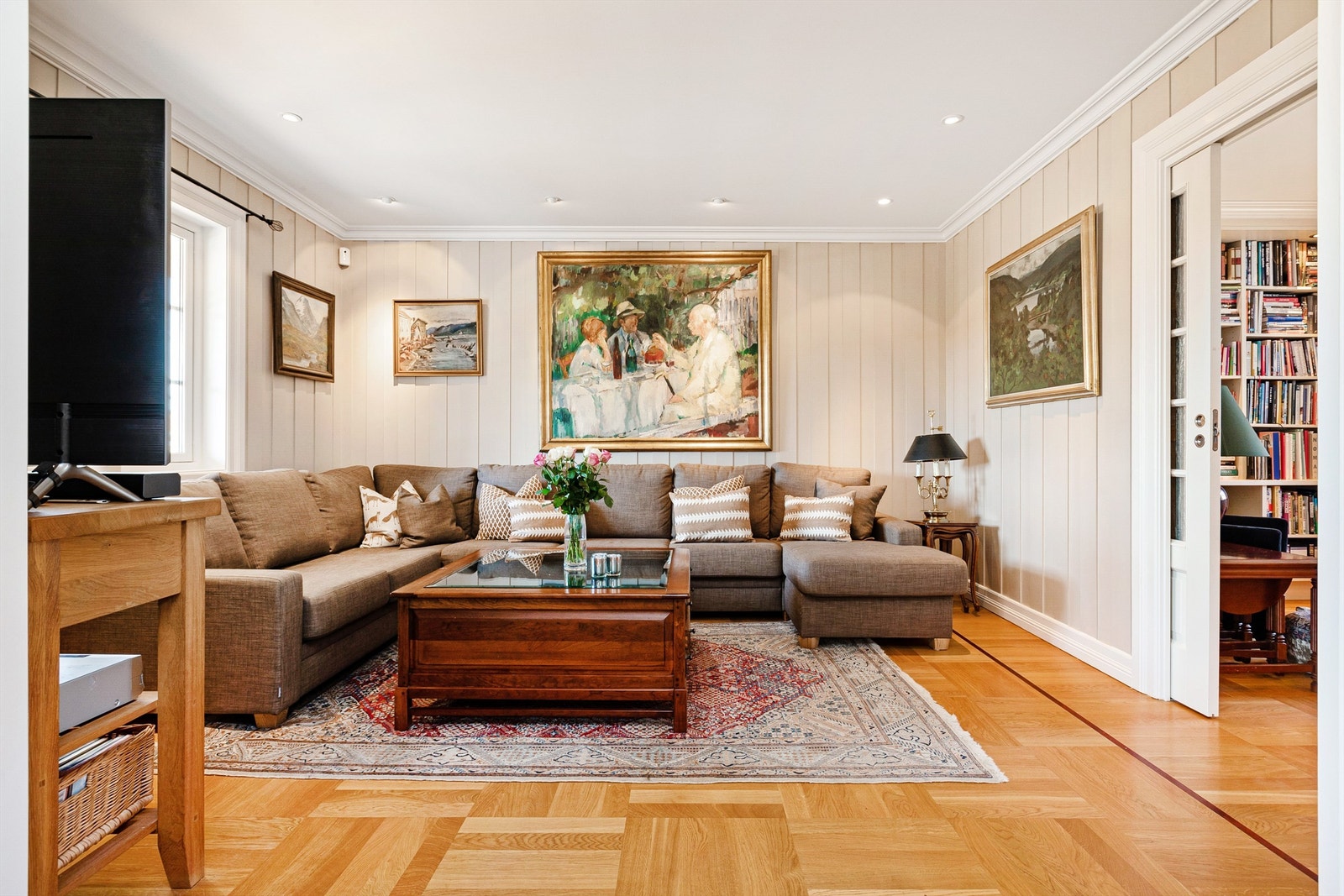 Lounge/tv-stue Galleribilde