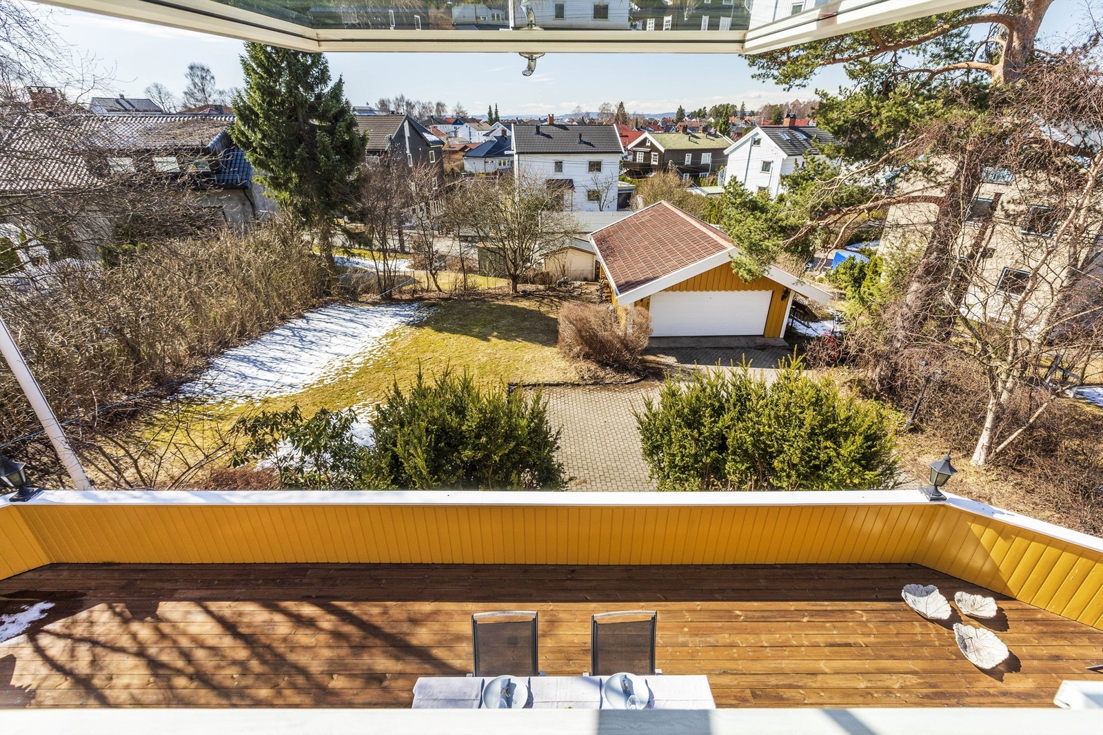 Utsikt fra hovedsoverommet Galleribilde