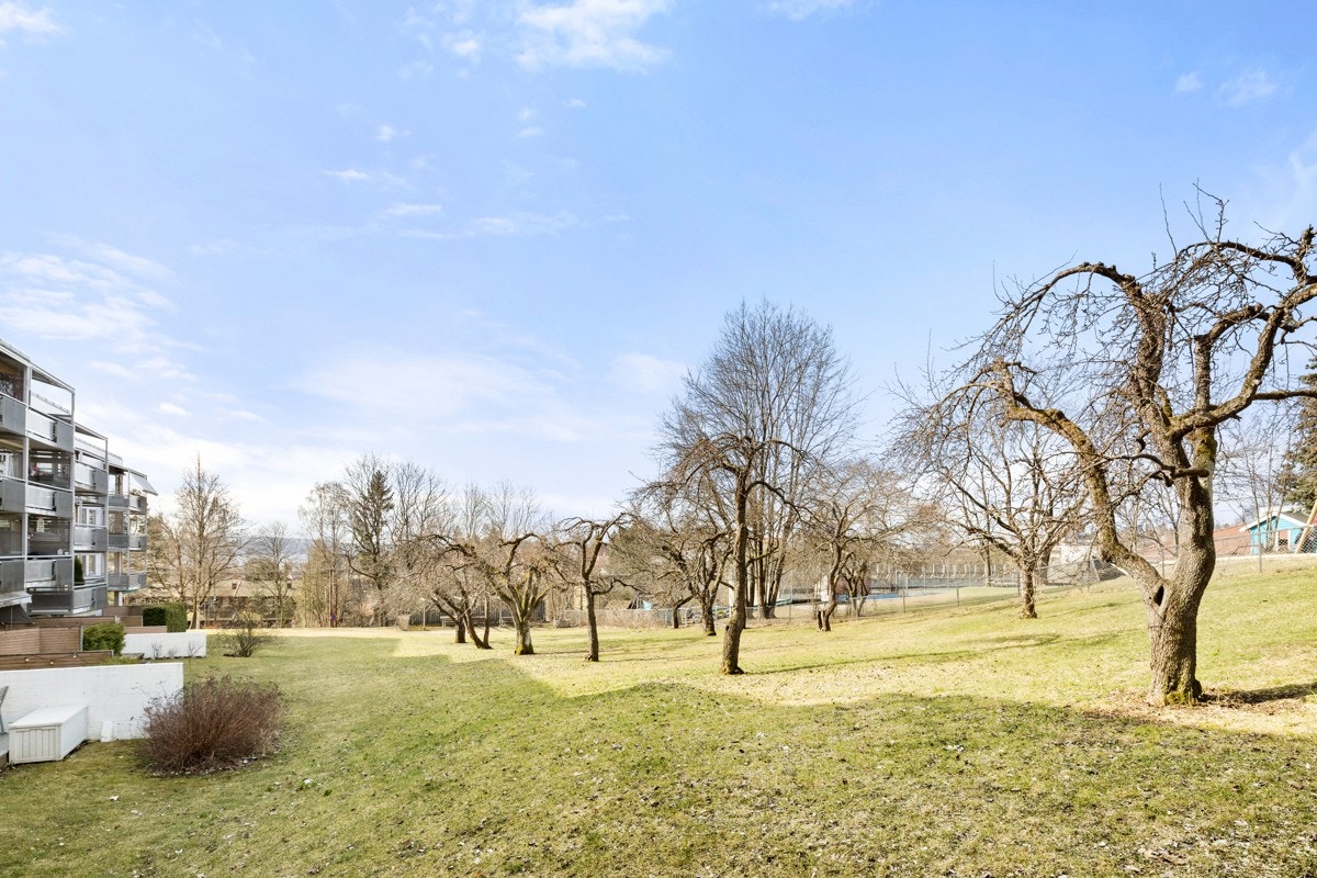 Borettslagets fellesarealer er pent opparbeidet. Galleribilde