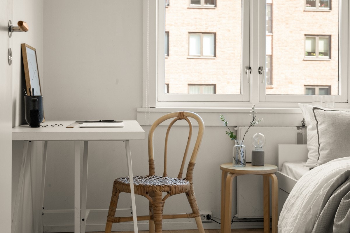 God plass til hjemmekontoret på soverom 2. Galleribilde