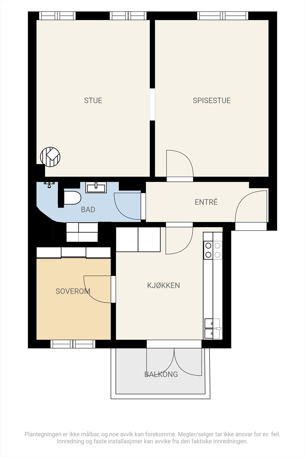 Plantegning. Galleribilde