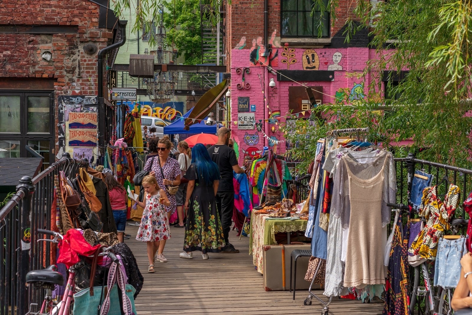 Marked på Blå. Galleribilde