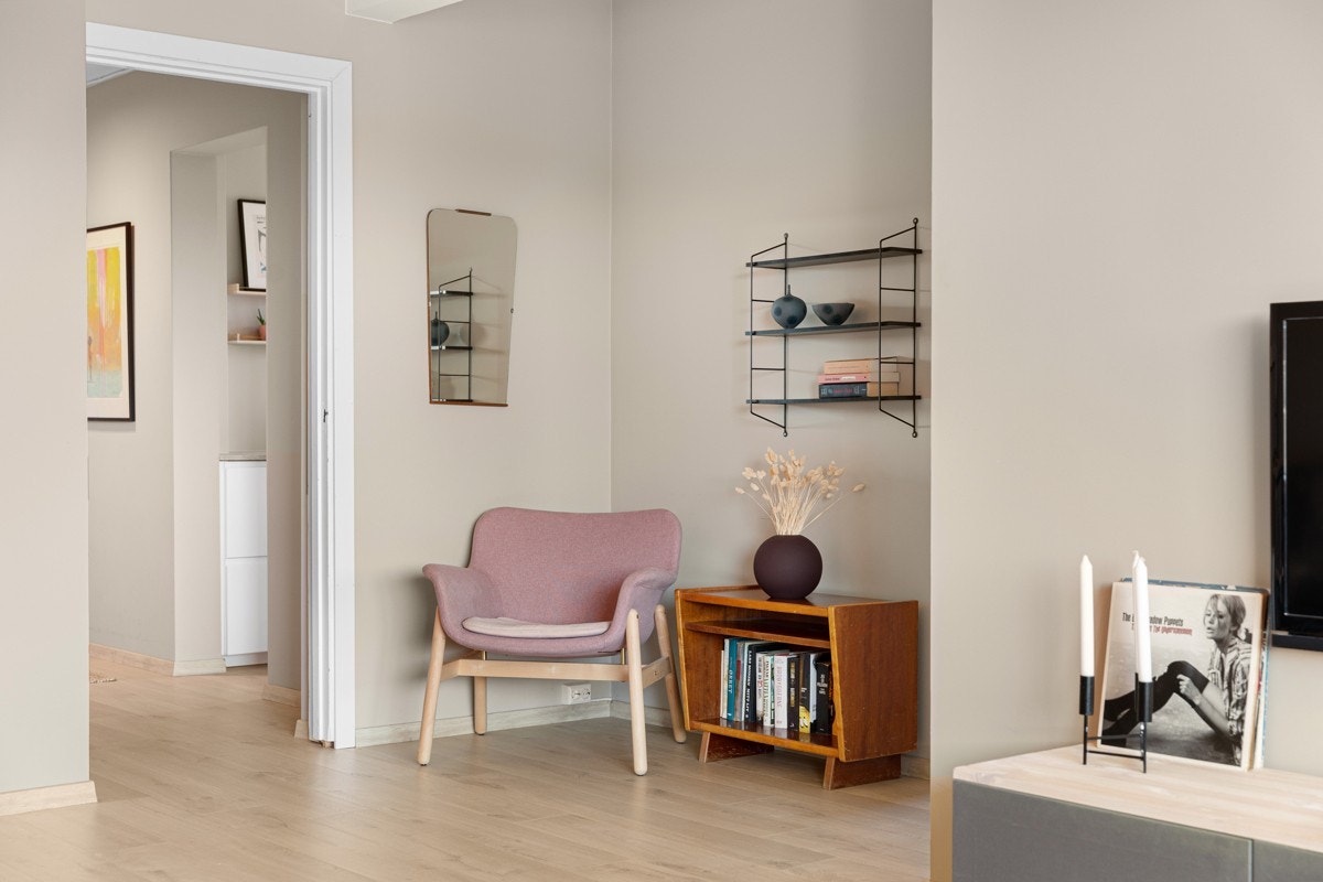 Koselig plass for kanskje et lese- og kontorhjørne? Galleribilde