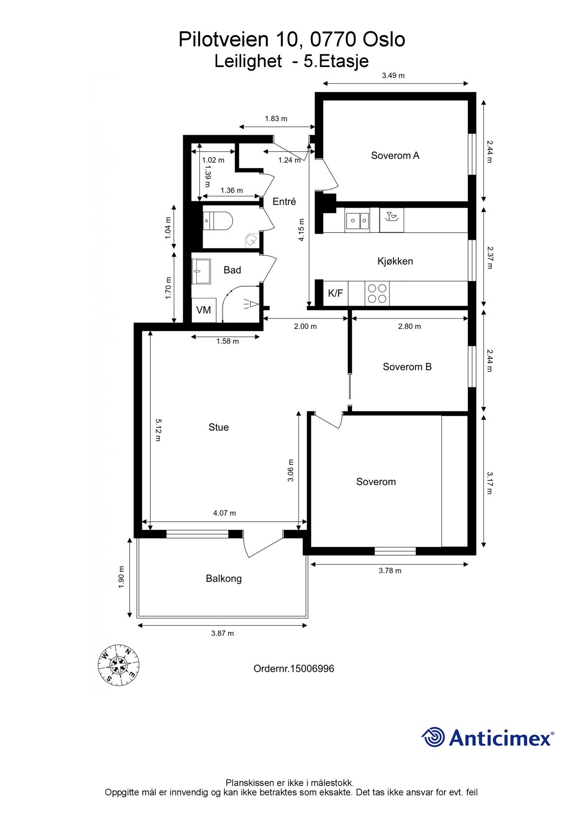 Plantegning. Galleribilde