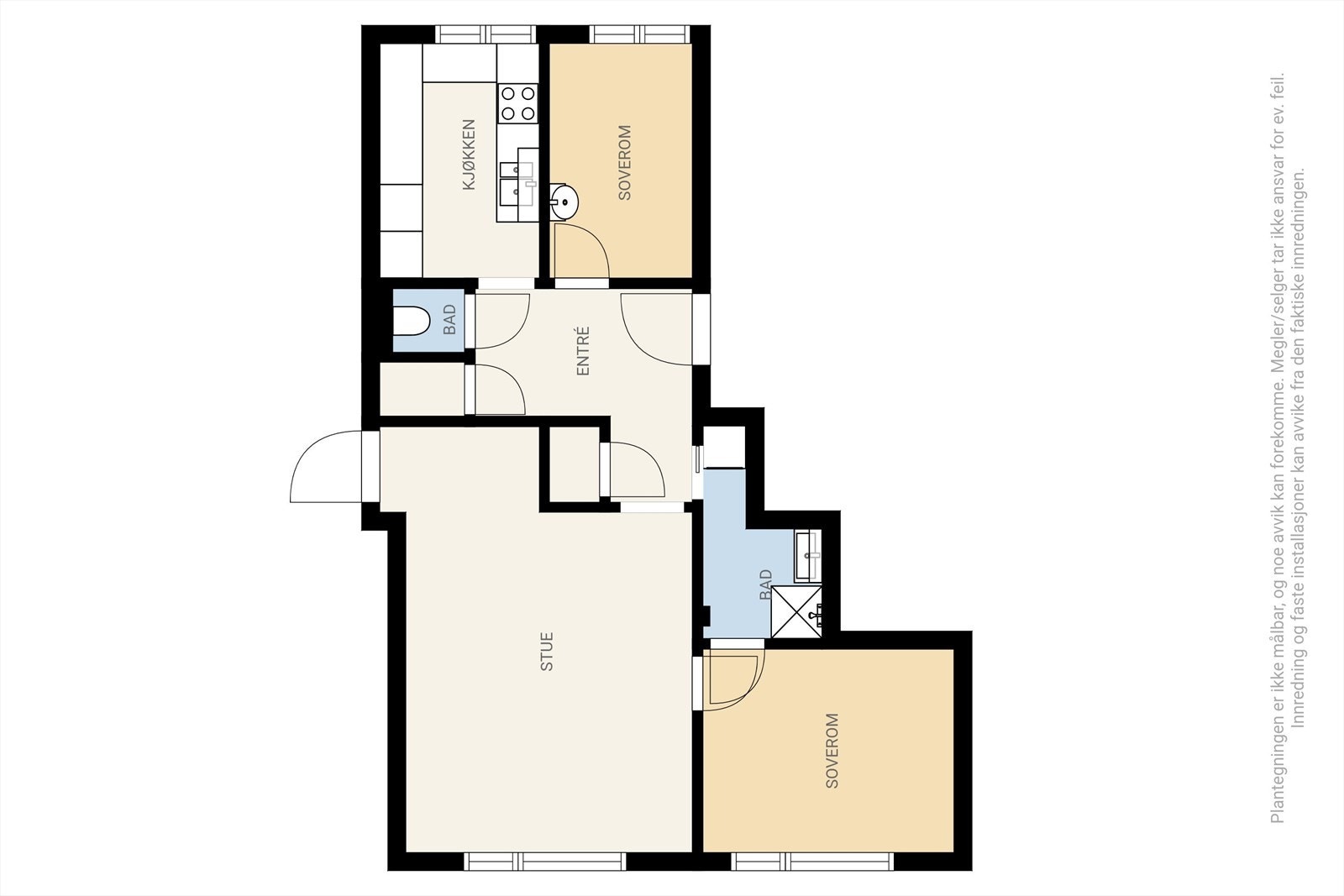 Plantegning. Galleribilde