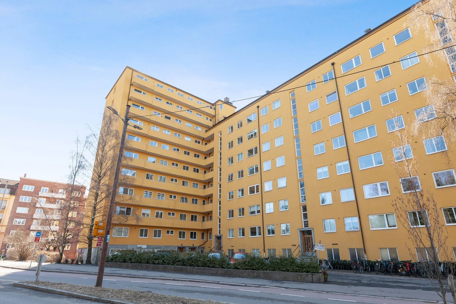 Fasade Kirkeveien 114. Galleribilde