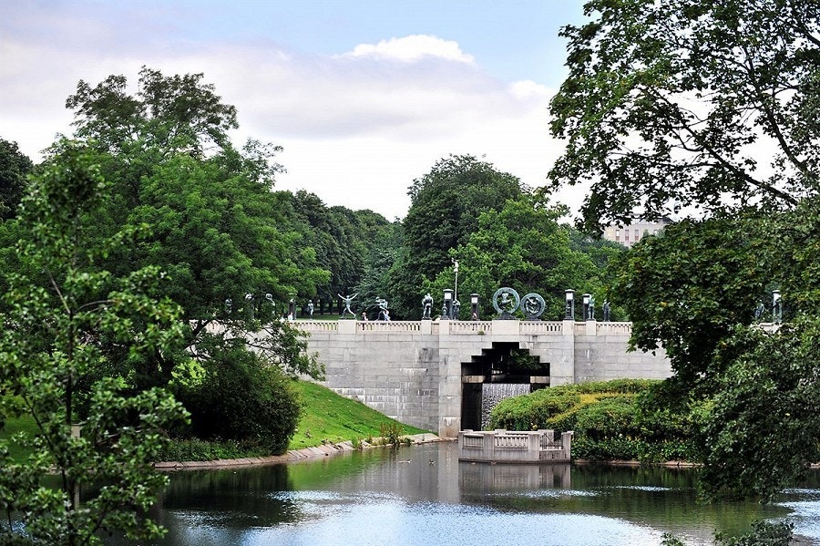 Frognerparken. Galleribilde