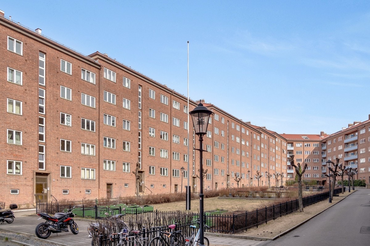 Fin fasade. Galleribilde