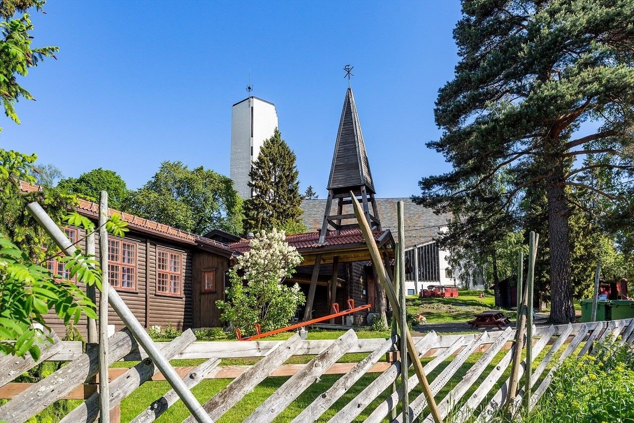 En av de mange barnehagene i nærheten Galleribilde