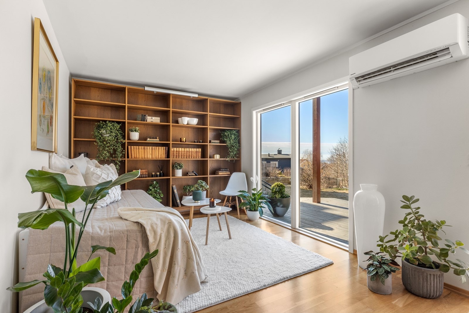 I 2020 ble det installert en energieffektiv varmepumpe Galleribilde