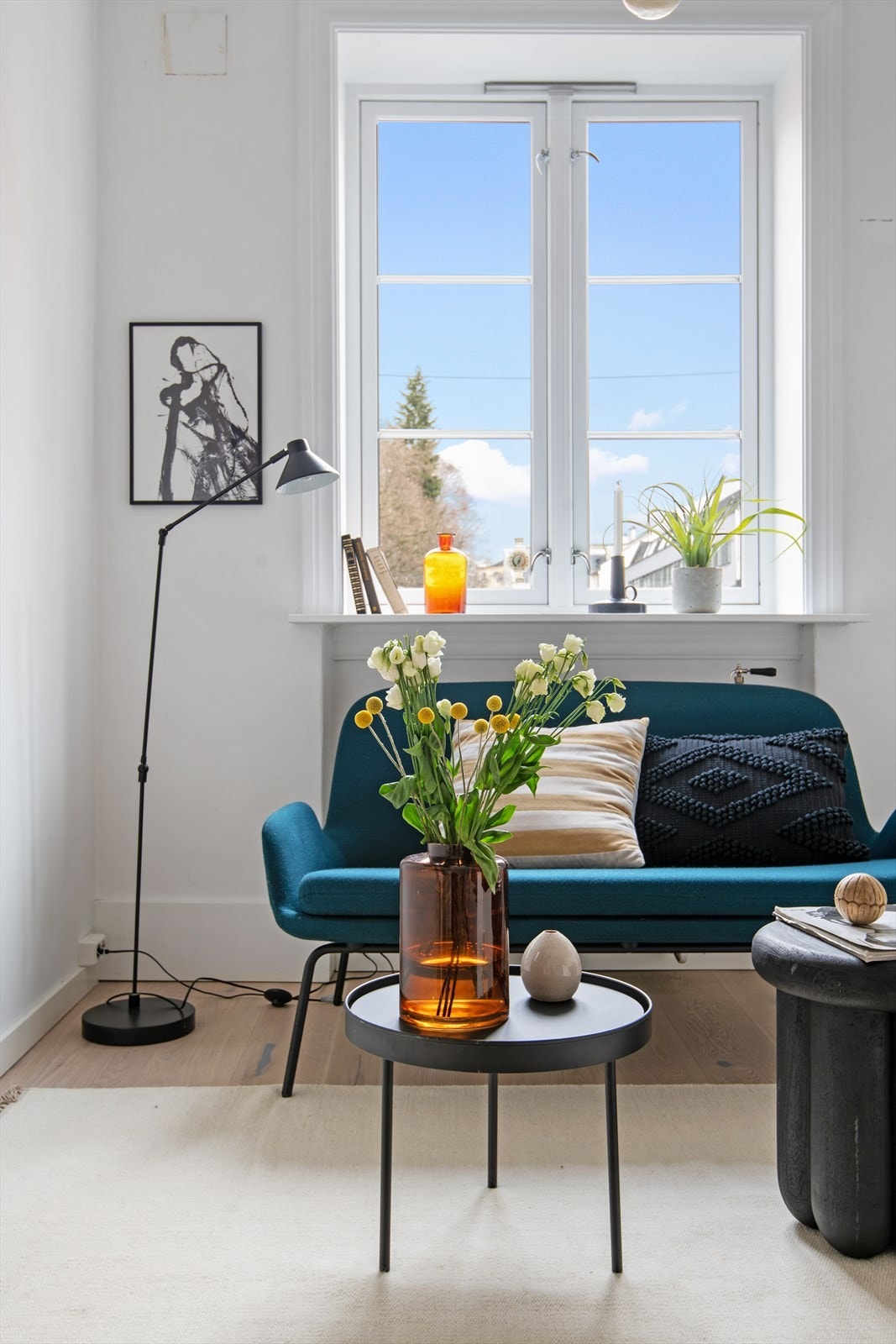 Her bor du stille og rolig, samtidig vanvittig sentralt. Galleribilde