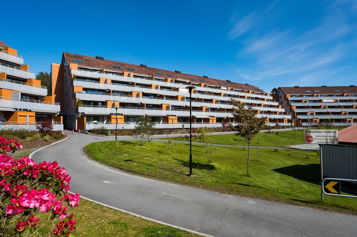 Fin beliggenhet i rolige omgivelser. Kort gange til Bybanestopp Galleribilde