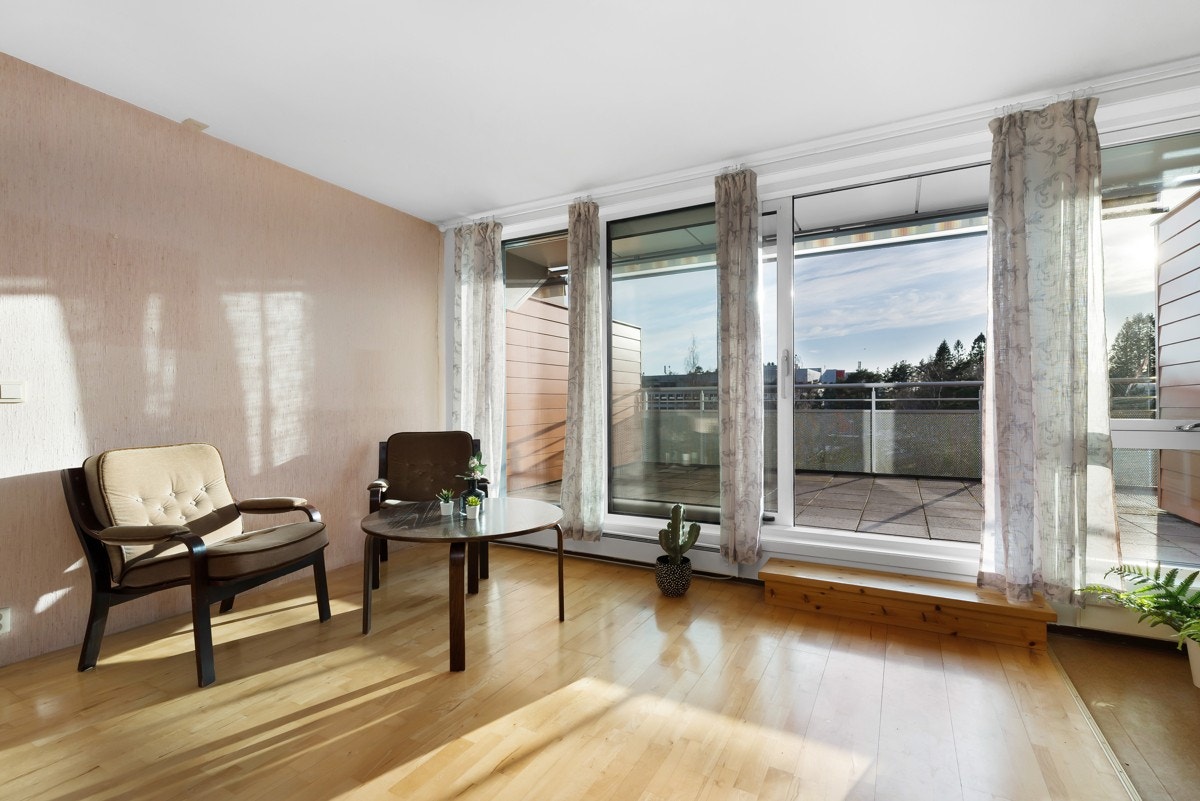 3-roms andelsleilighet med garasjeplass og heis til leilighetsplan Galleribilde