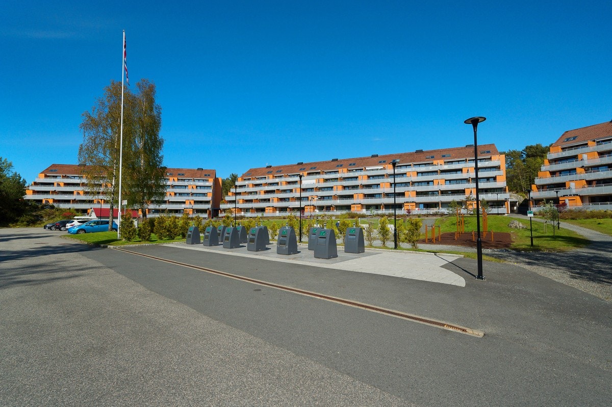 Godt med gjesteparkering på området Galleribilde