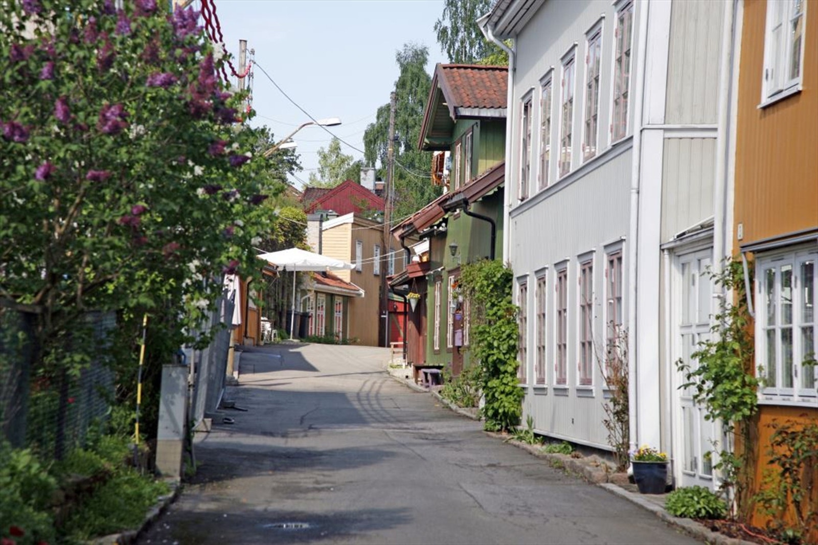 Søndagsturen legger du til den sjarmerende trehusbebyggelsen på Rodeløkka. Galleribilde