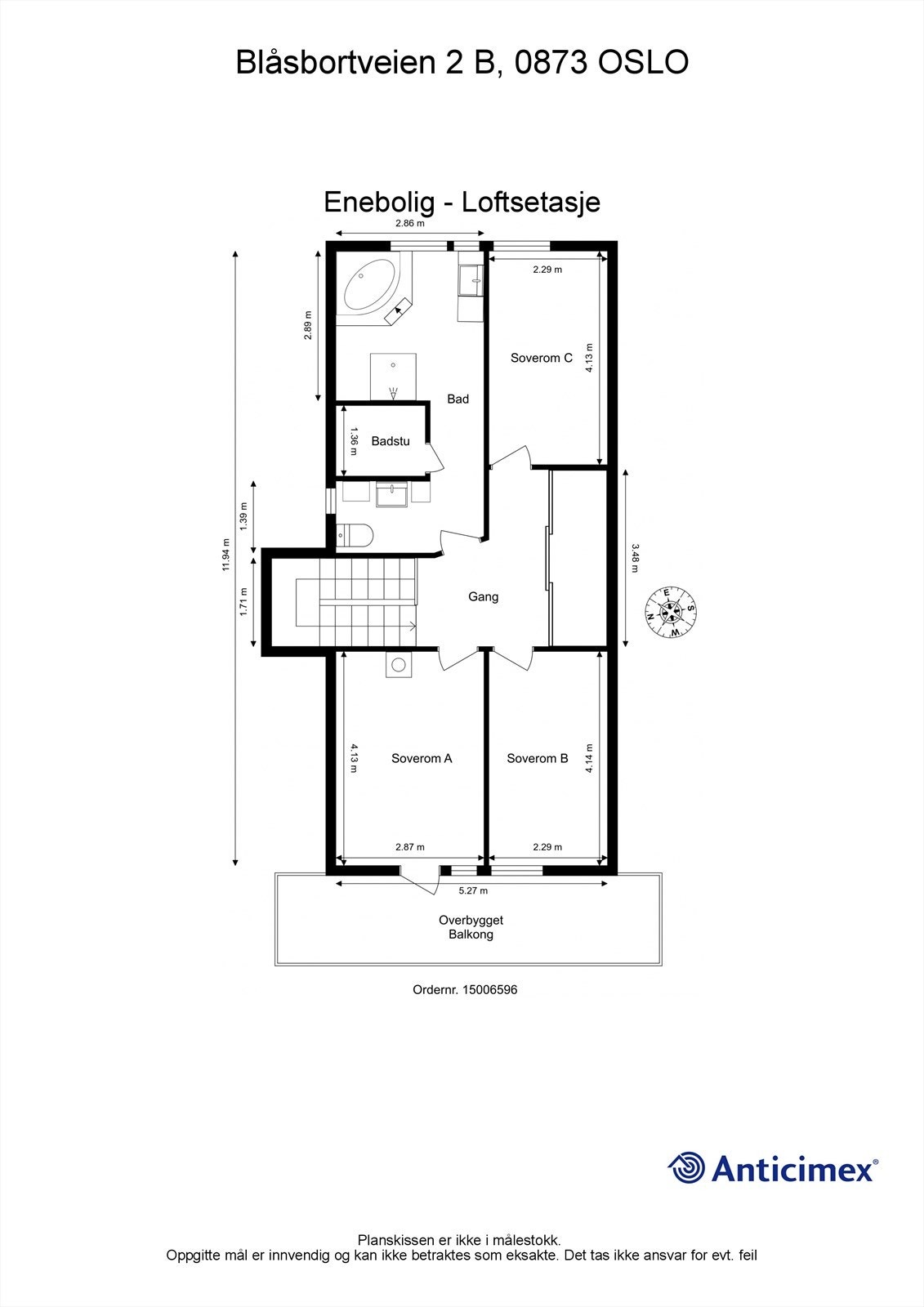 Plantegning plan 2. Galleribilde