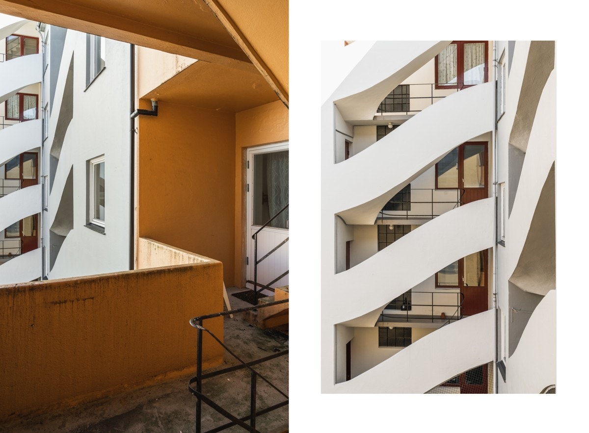 Uteområde fra soverom. Galleribilde