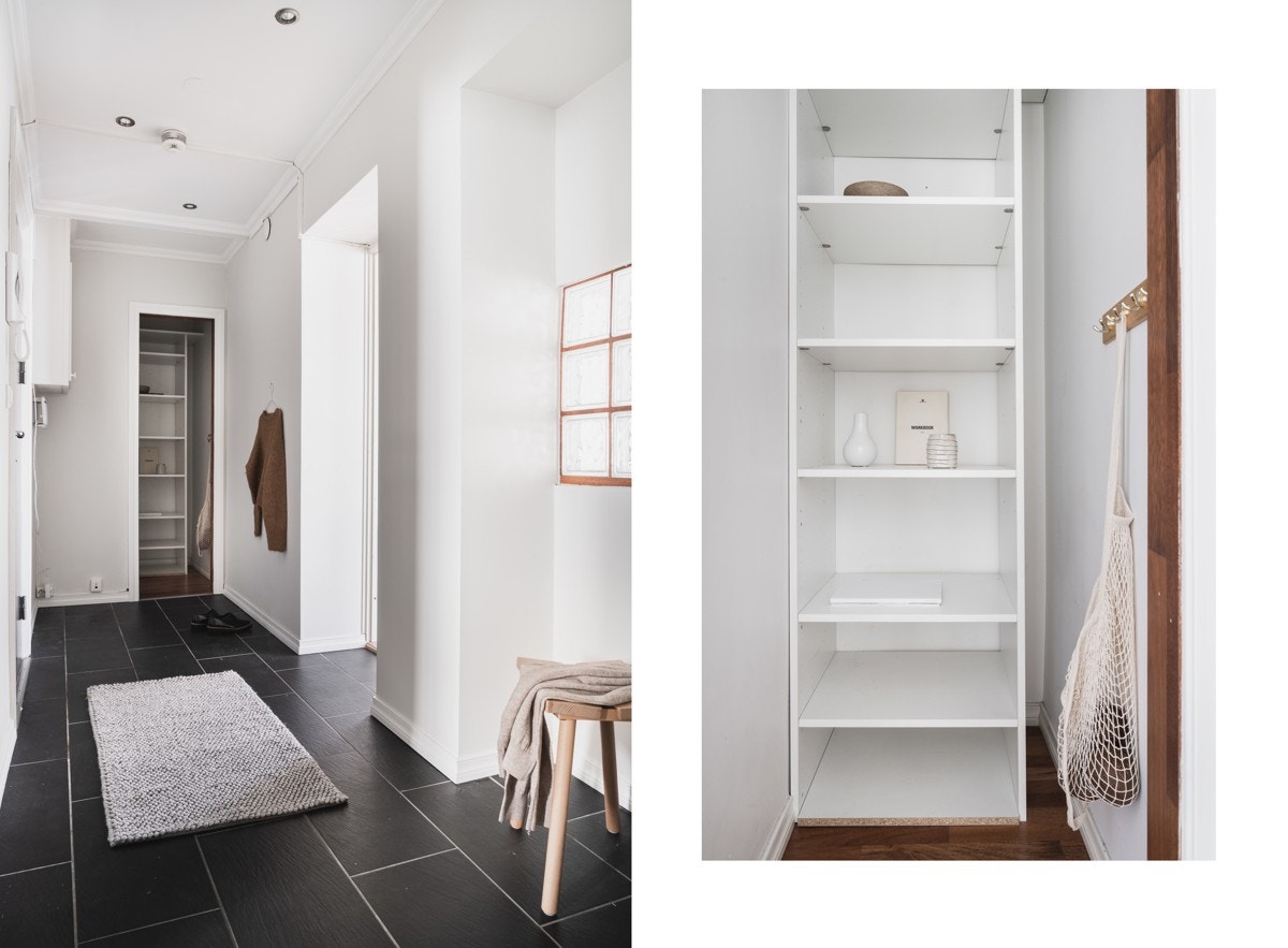 Leiligheten har en romslig entré, med flere gode garderobeløsninger. Galleribilde