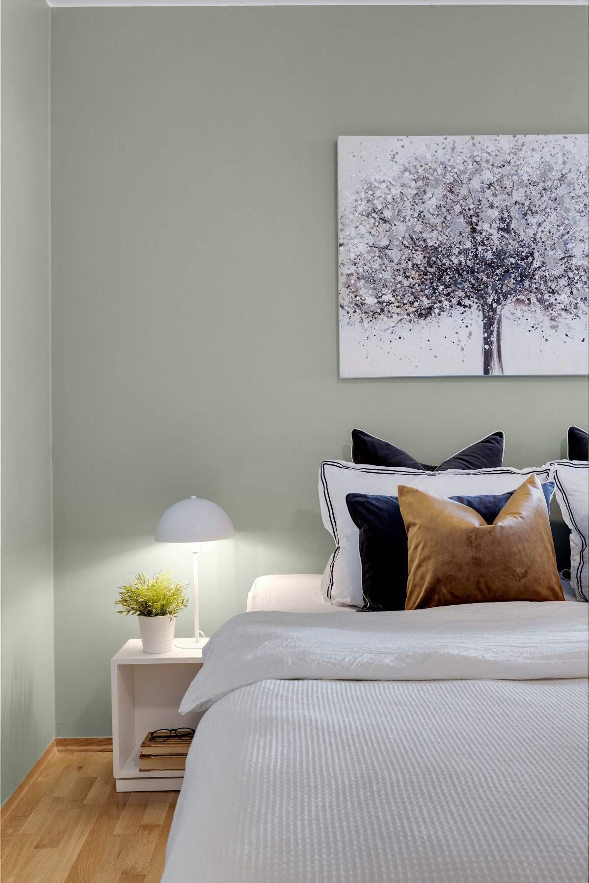 Detalj bilde hovedsoverom Galleribilde