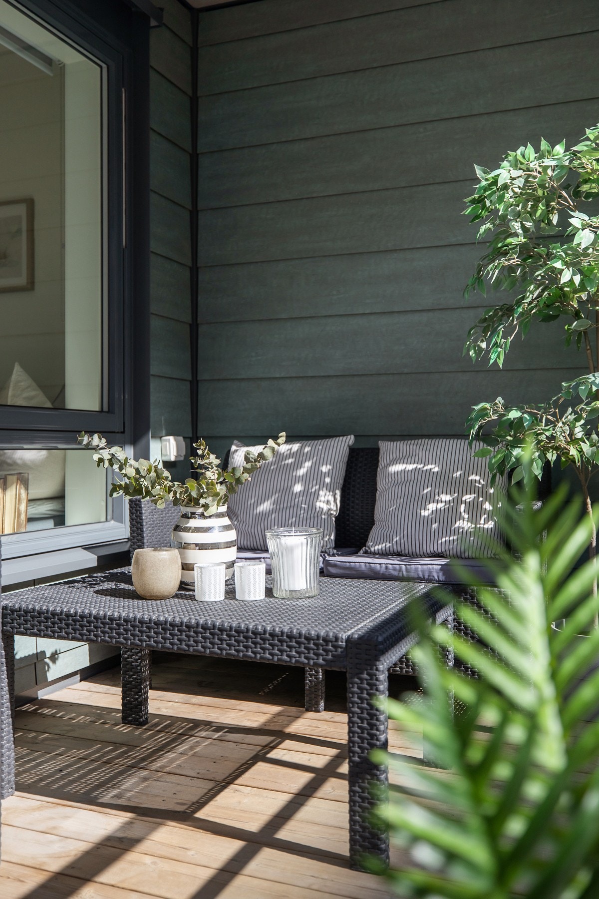 Detalj bilde fra balkongen Galleribilde