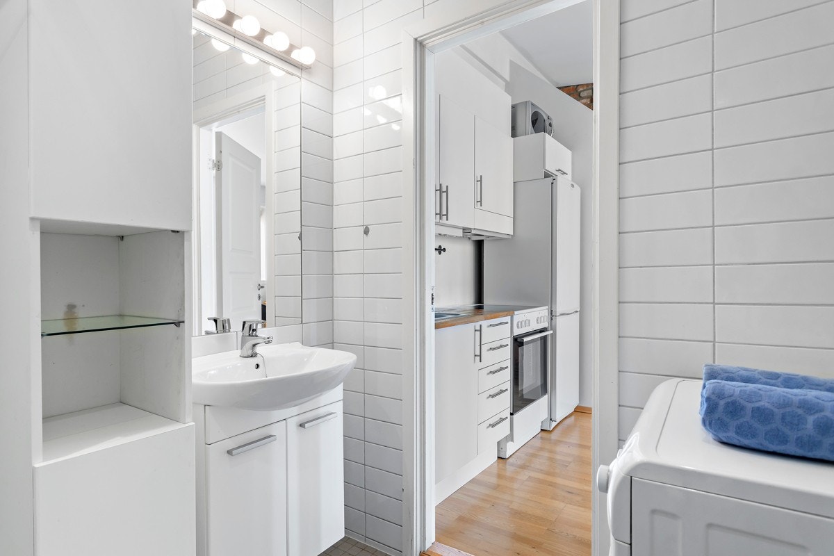 Opplegg til vaskemaskin Galleribilde