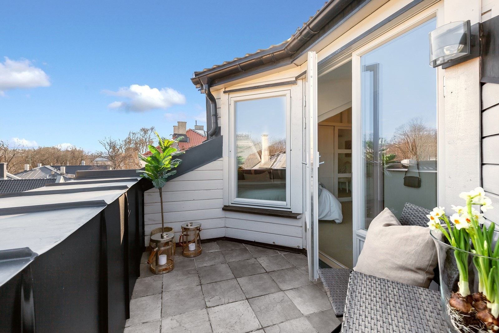 Idyll å starte dagen her om sommeren Galleribilde