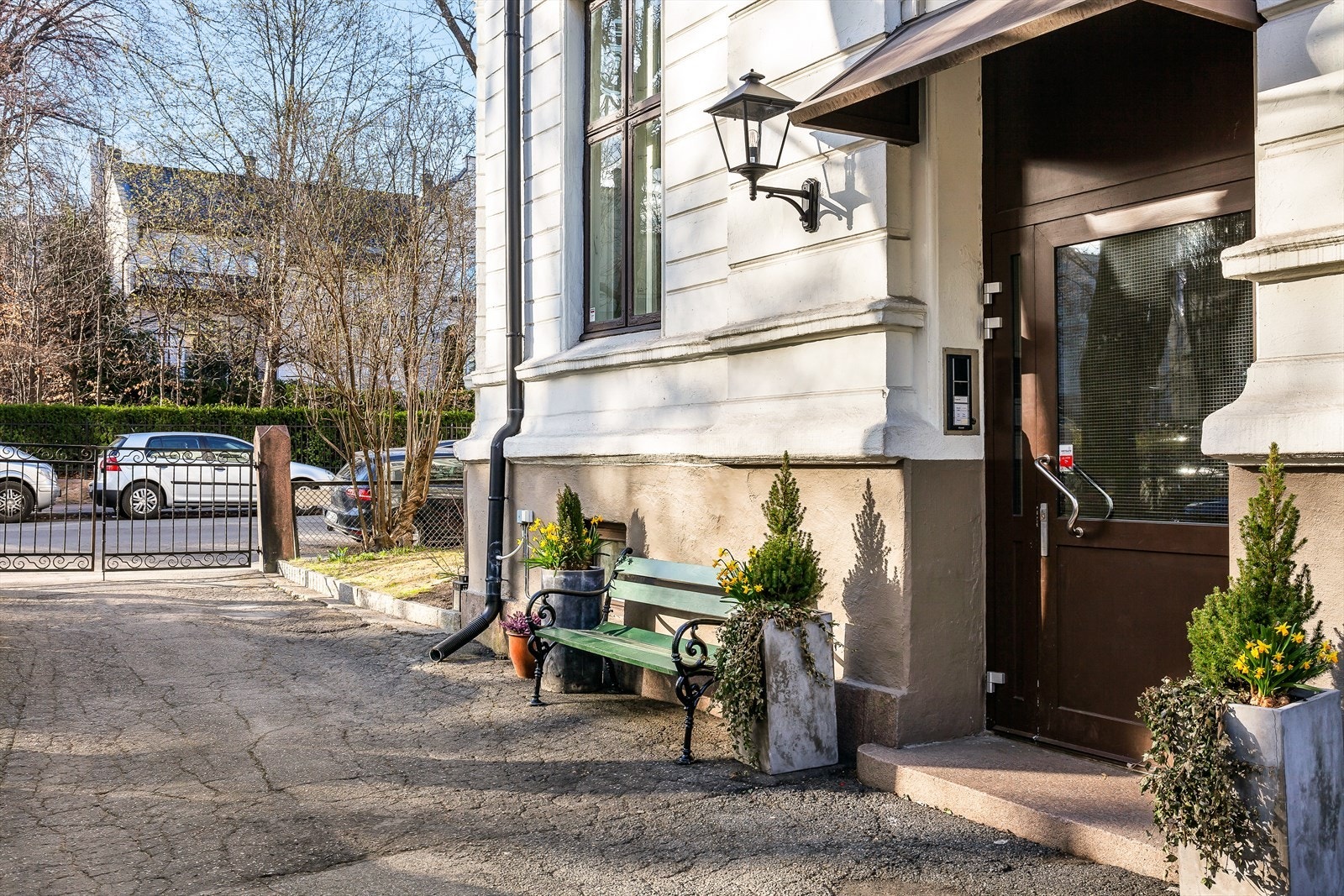 Inngangsparti Galleribilde