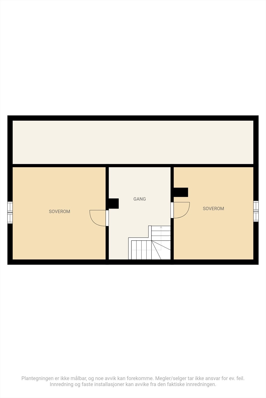 Plantegning loft Galleribilde