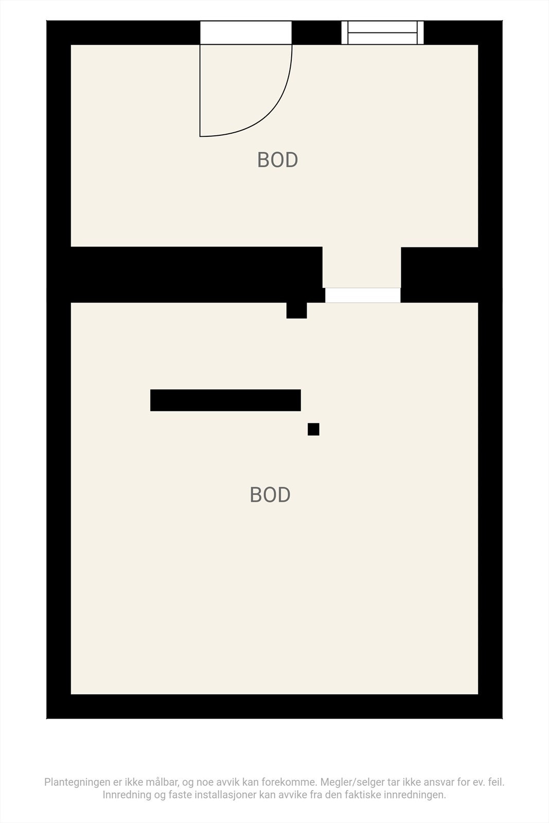 Plantegning kjeller Galleribilde