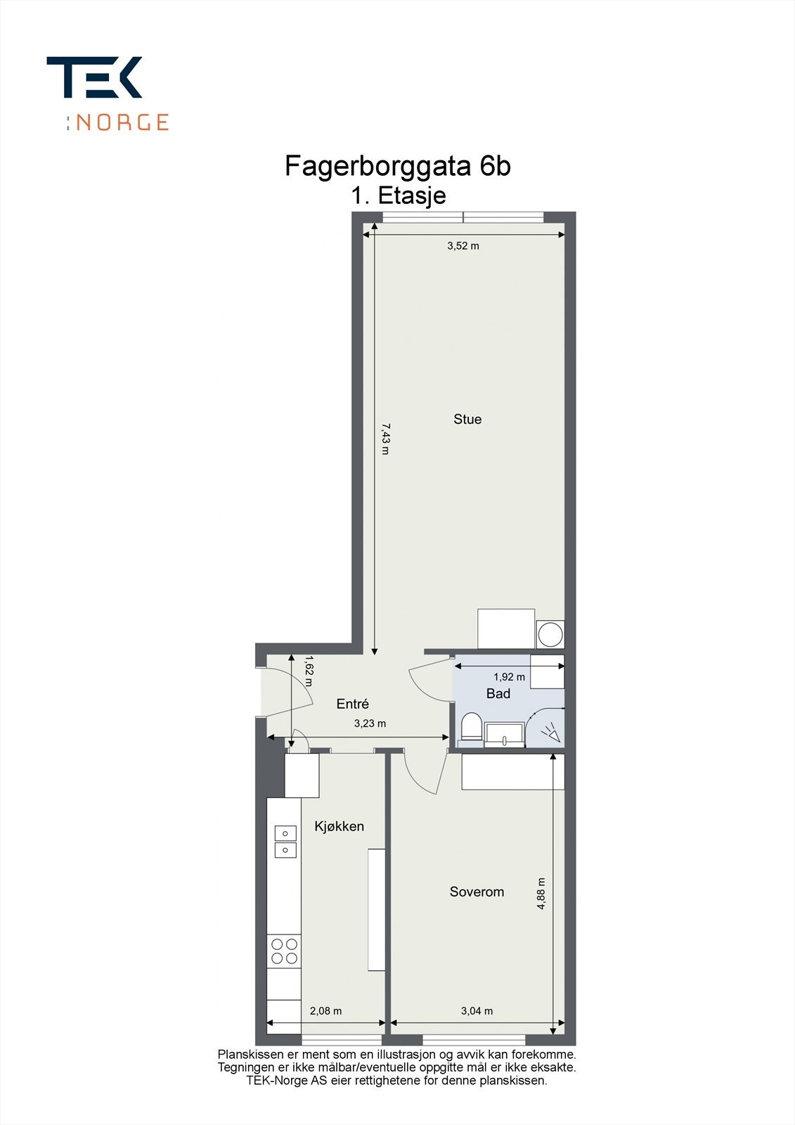 Plantegning Galleribilde