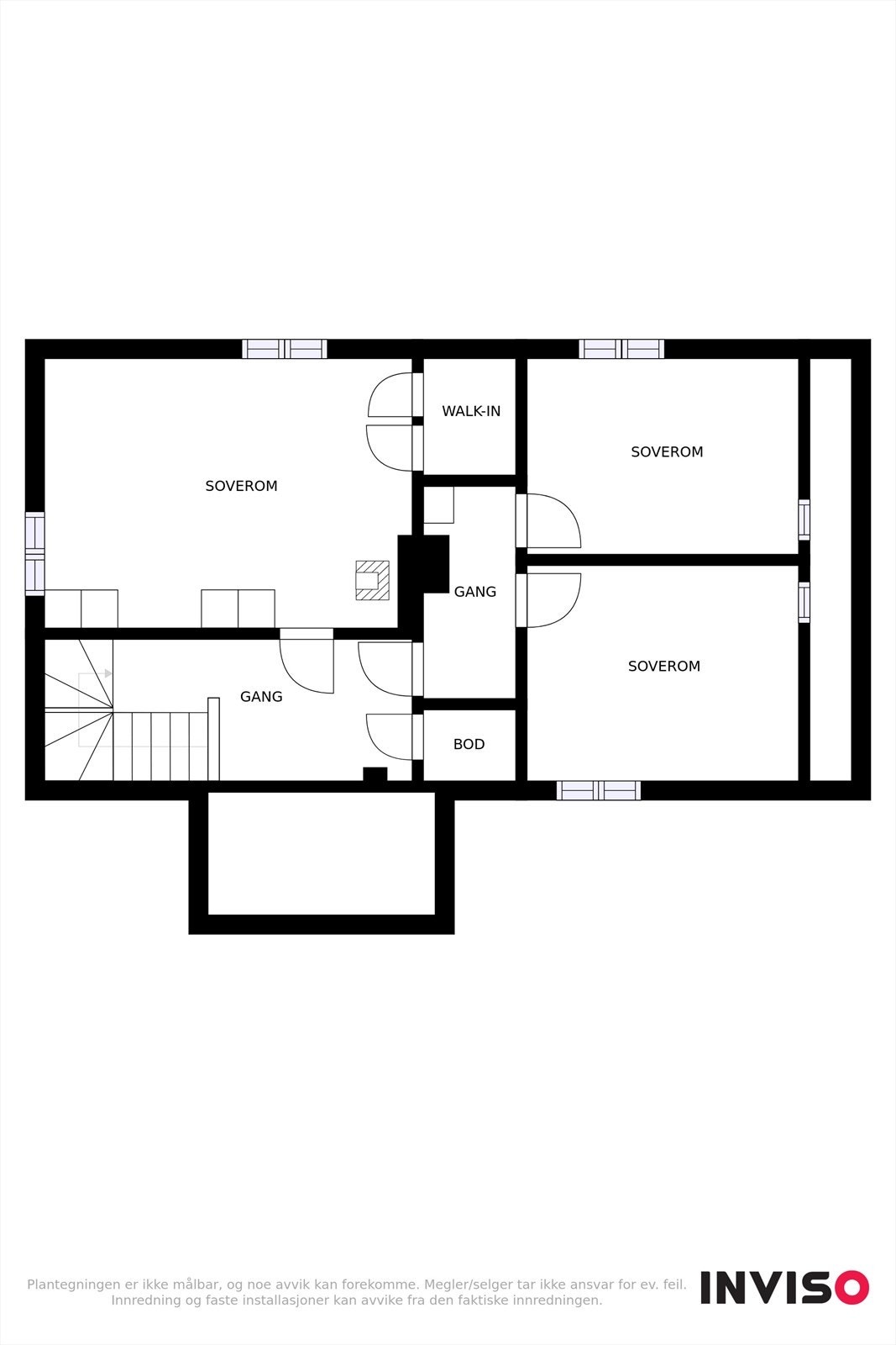 Plantegning 2.etg. Galleribilde