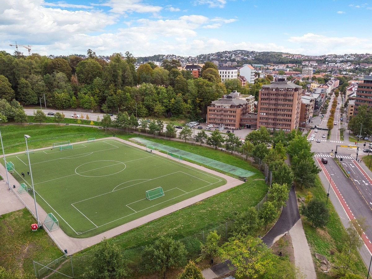 Caltexløkka. Galleribilde