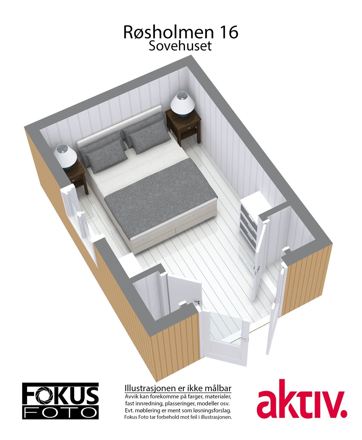 3D - Sovehuset Galleribilde