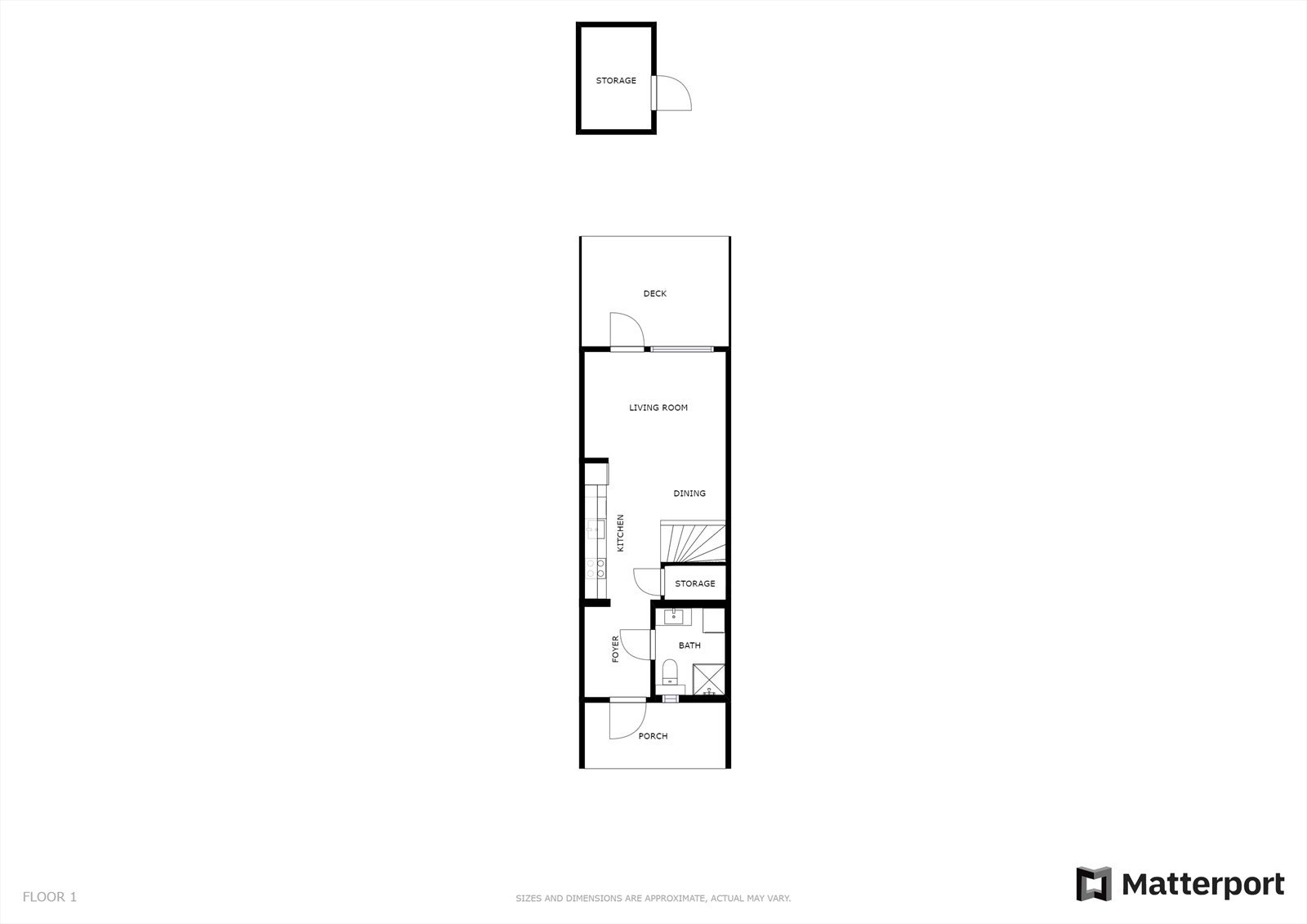 Plantegning 1. etg Galleribilde
