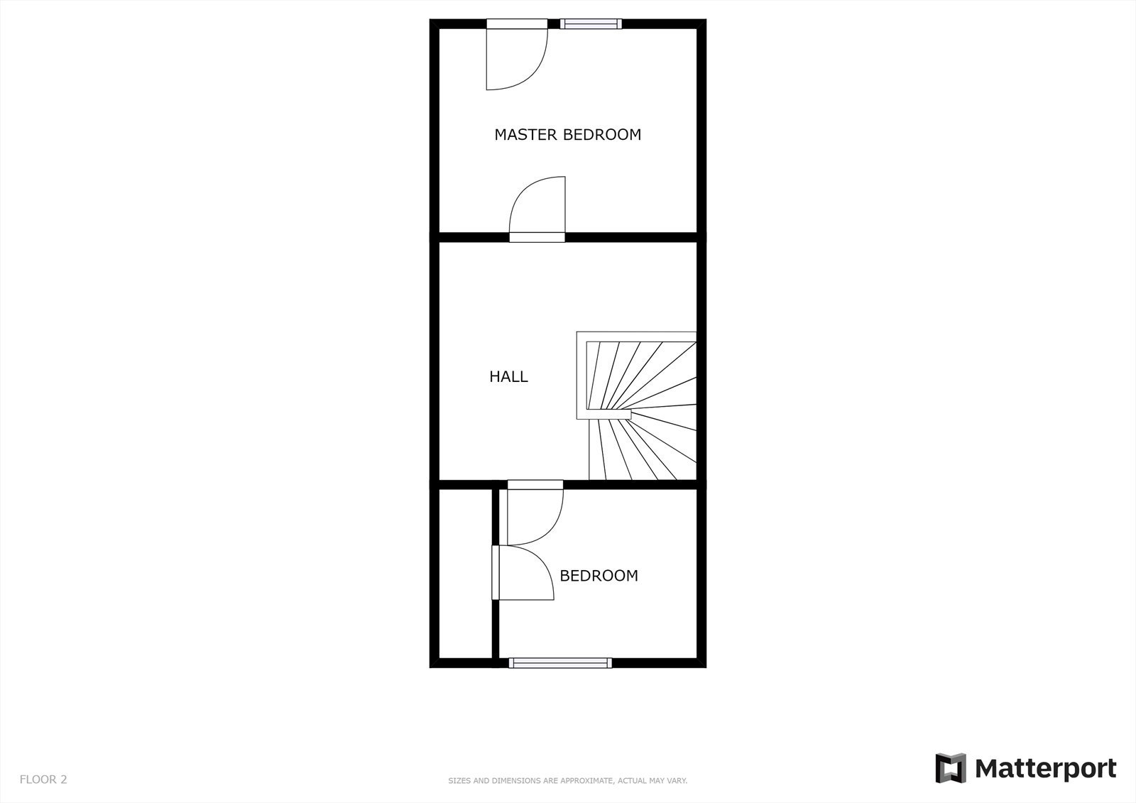 Plantegning 2. etg Galleribilde