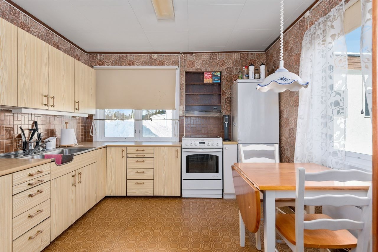 Kjøkken fra ca. 1980 Galleribilde