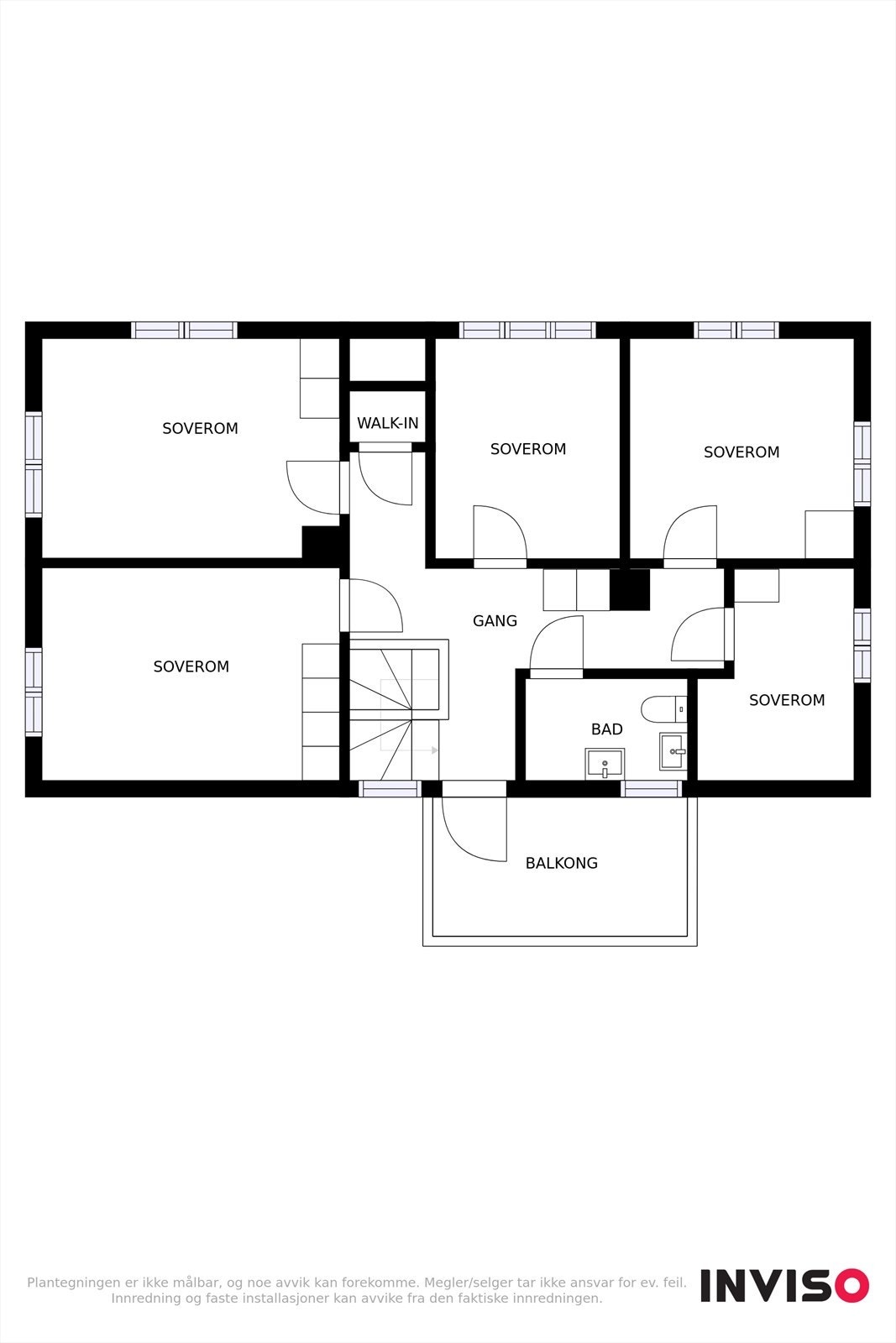 Plantegning 2. etasje Galleribilde