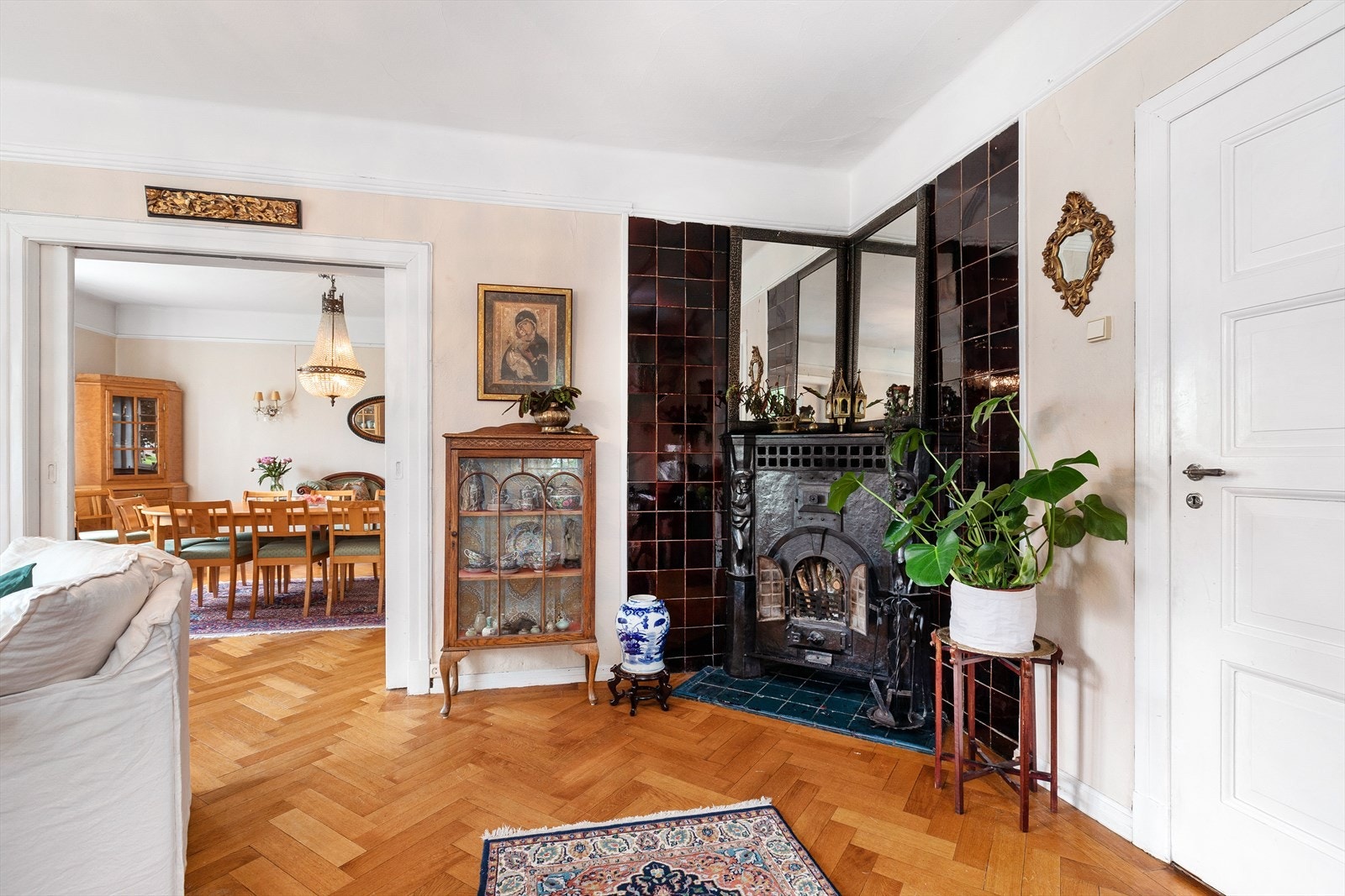 Peis som byr på hygge og trivsel. Galleribilde